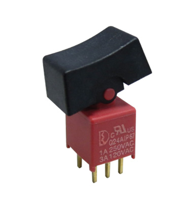 密封微型防水翹板開關(guān)